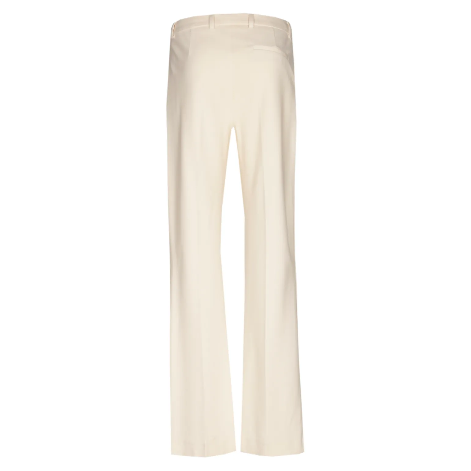 Geklede broek met rechte pijpen
