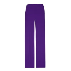 Geklede broek met rechte pijpen