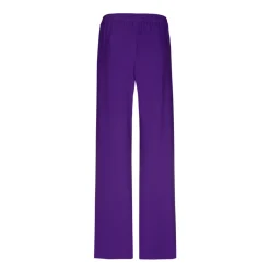 Geklede broek met rechte pijpen