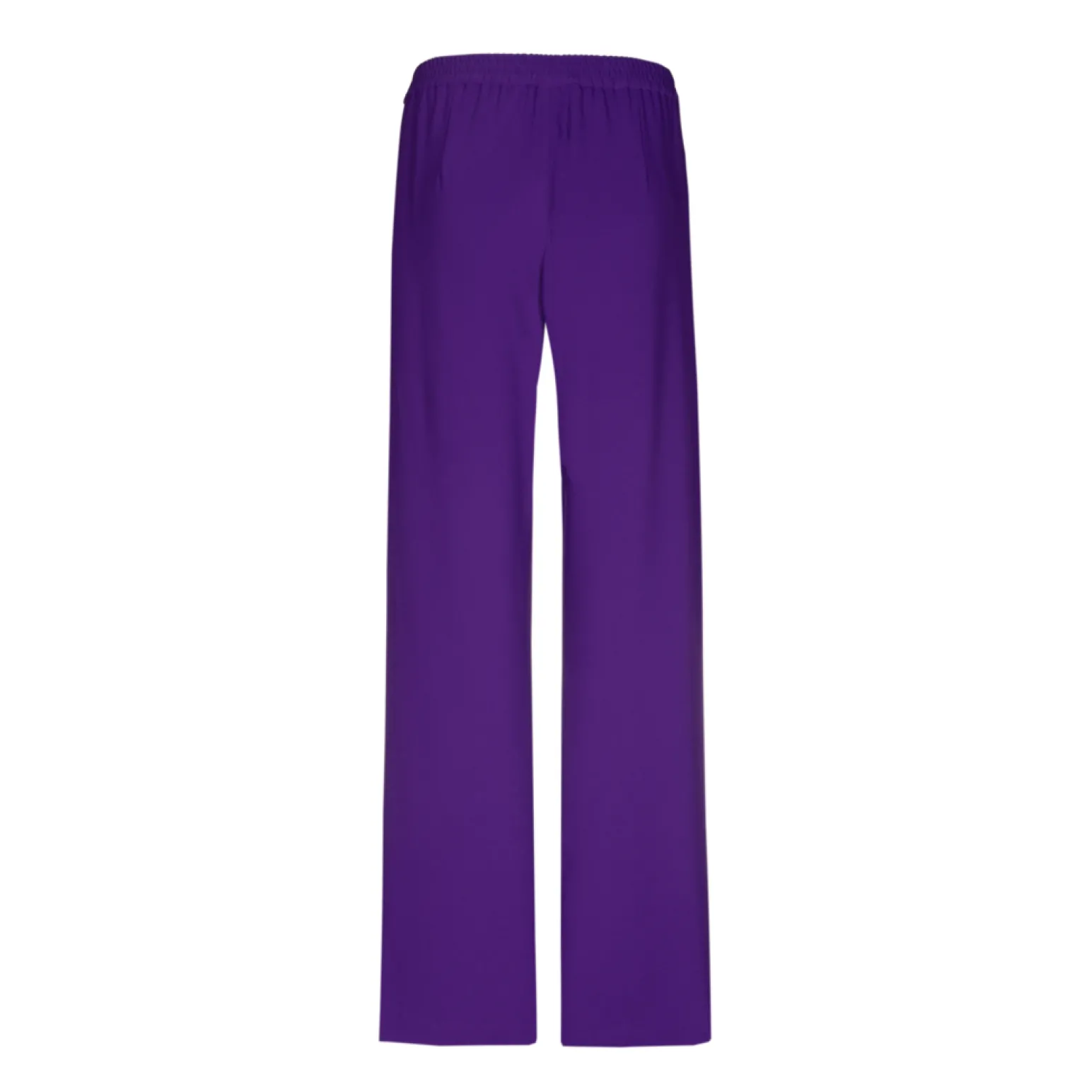 Geklede broek met rechte pijpen