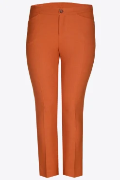 Geklede broek met smalle pijpen