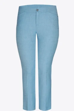 Geklede broek met smalle pijpen