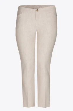 Geklede broek met smalle pijpen