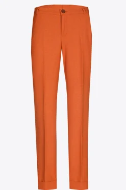 Geklede broek met smalle pijpen