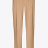 Geklede broek met smalle pijpen