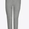 Geklede broek met smalle pijpen