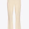Geklede broek met smalle pijpen