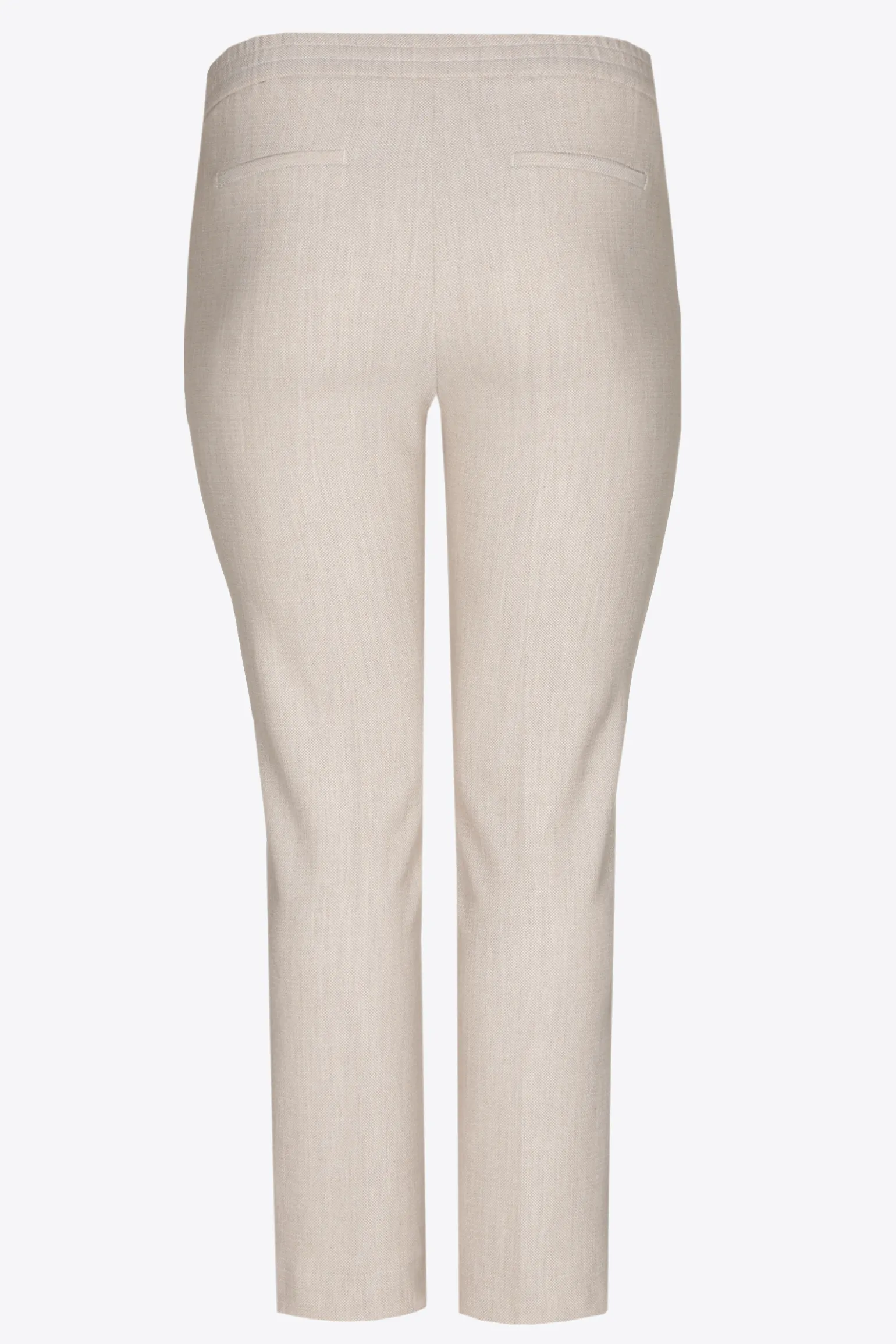 Geklede broek met smalle pijpen