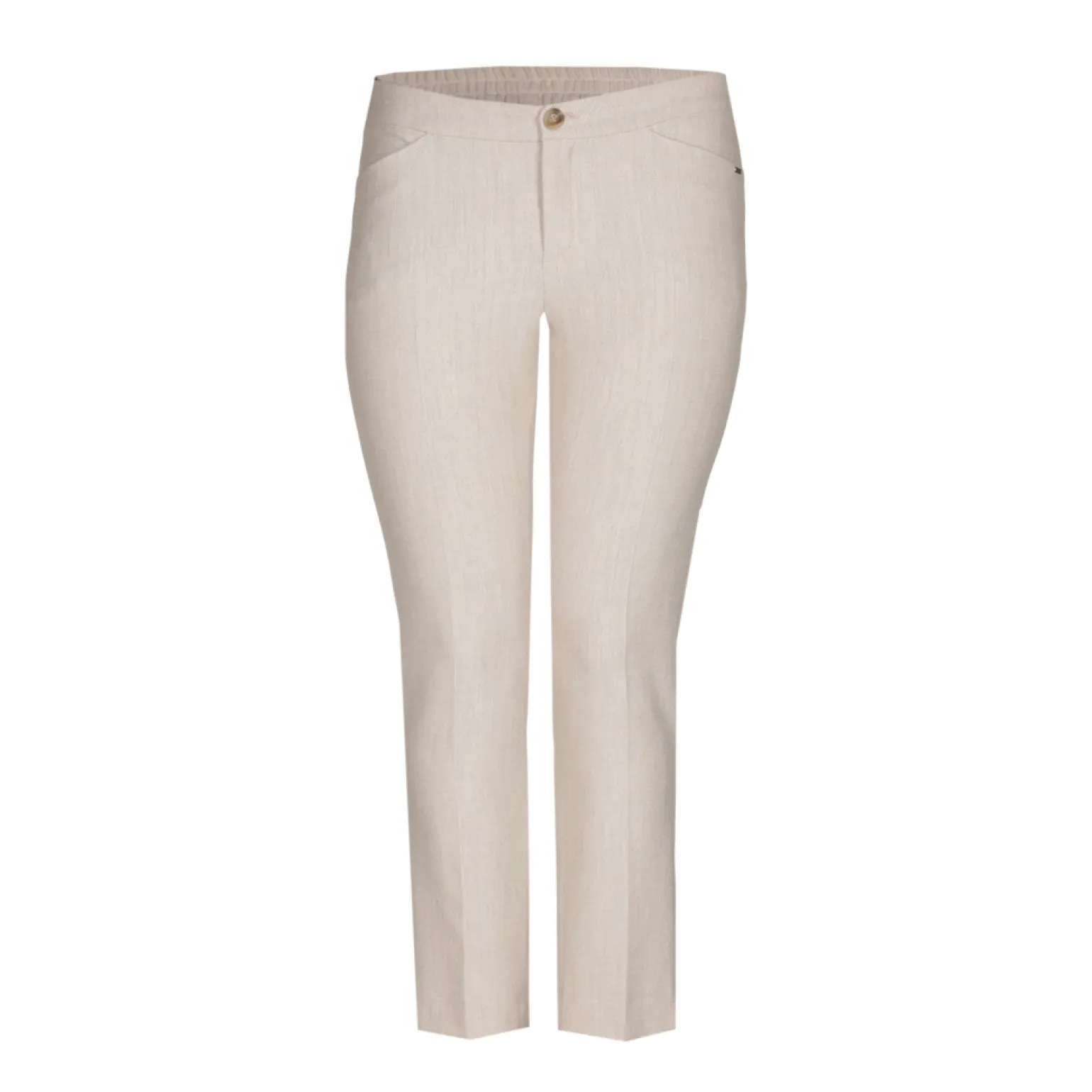 Geklede broek met smalle pijpen