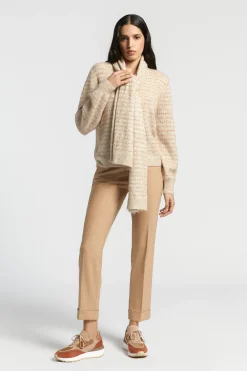 Geklede broek met smalle pijpen
