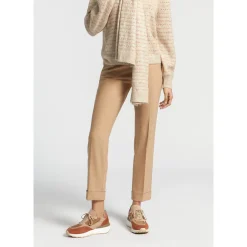 Geklede broek met smalle pijpen