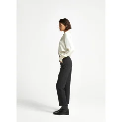 Geklede broek met smalle pijpen