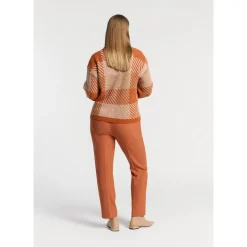 Geklede broek met smalle pijpen
