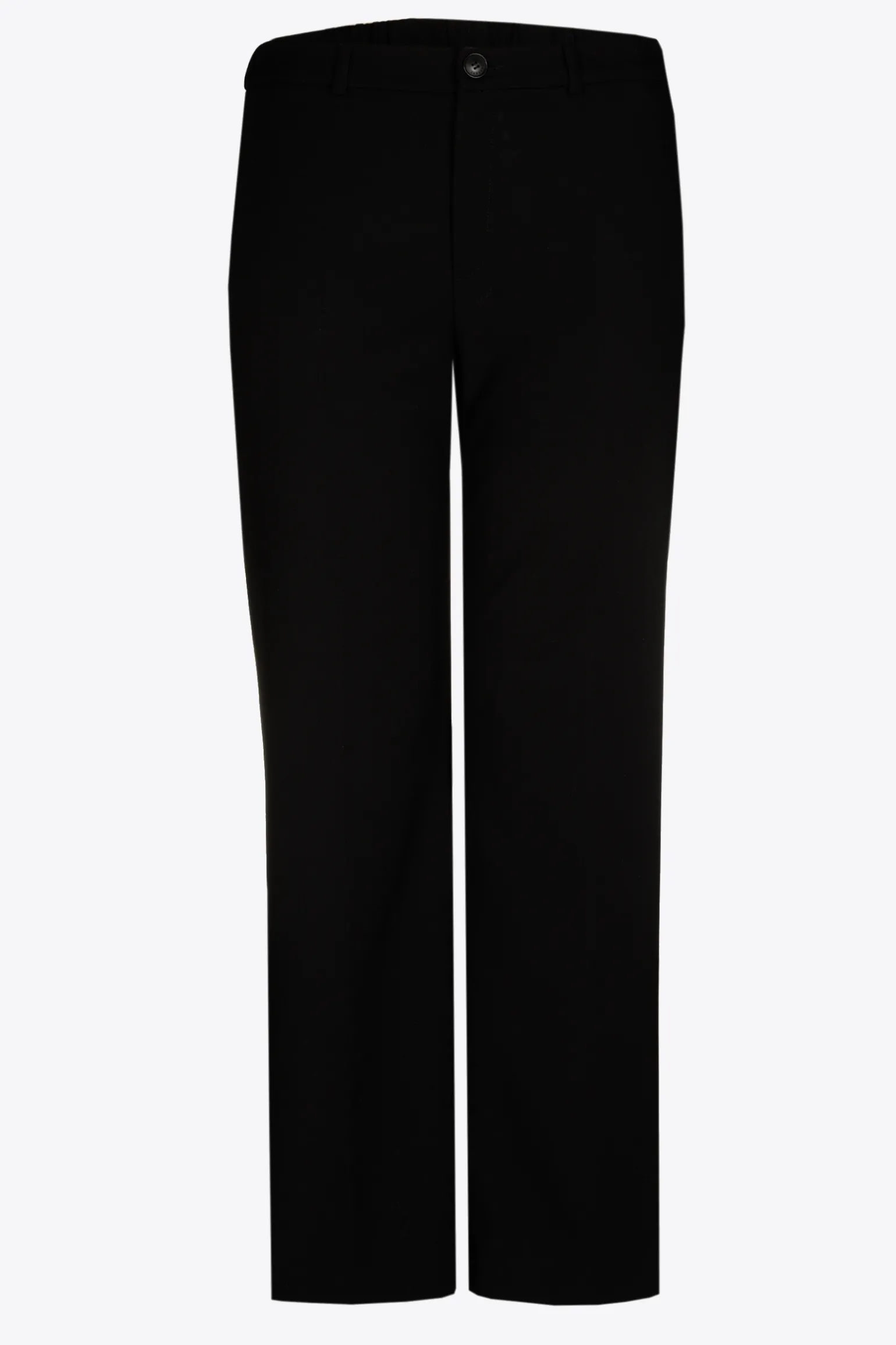 Geklede broek met wijde pijpen