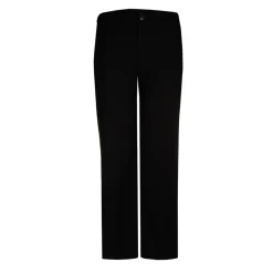 Geklede broek met wijde pijpen