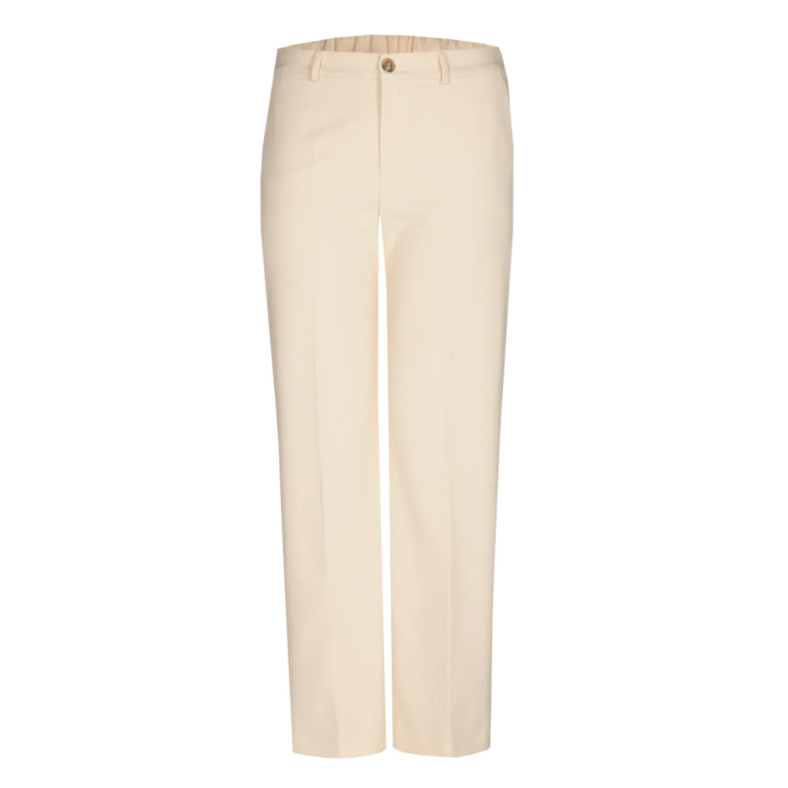 Geklede broek met wijde pijpen