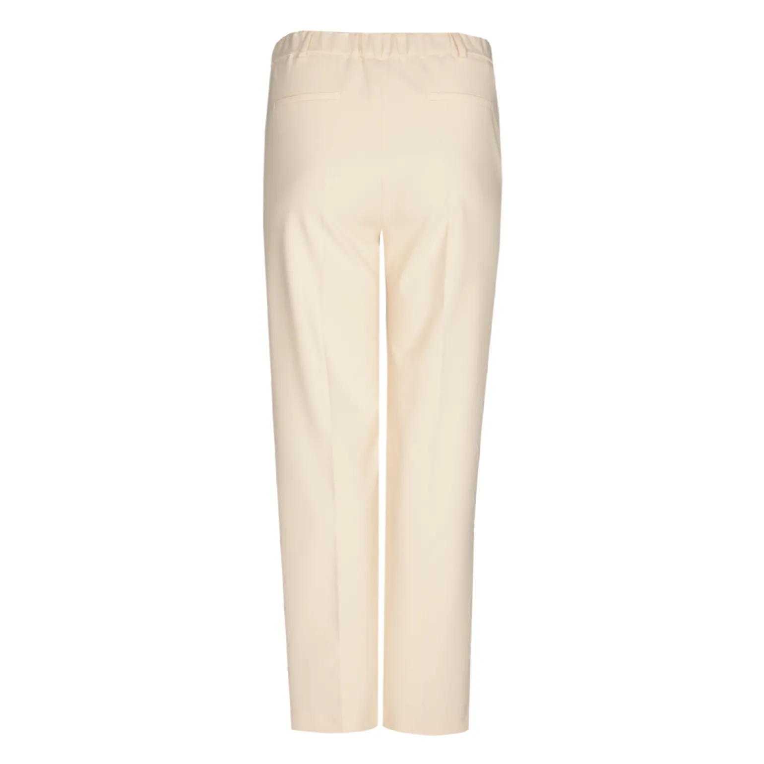 Geklede broek met wijde pijpen