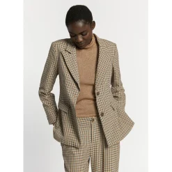 Geruite blazer