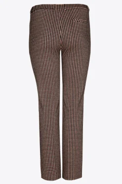 Geruite broek met smalle pijpen