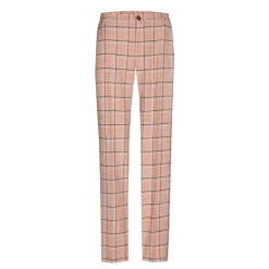 Geruite broek met smalle pijpen