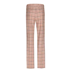 Geruite broek met smalle pijpen