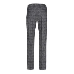 Geruite broek met smalle pijpen