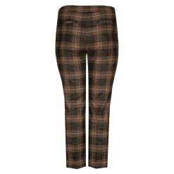 Geruite broek met smalle pijpen