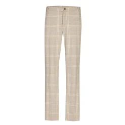 Geruite broek met smalle pijpen