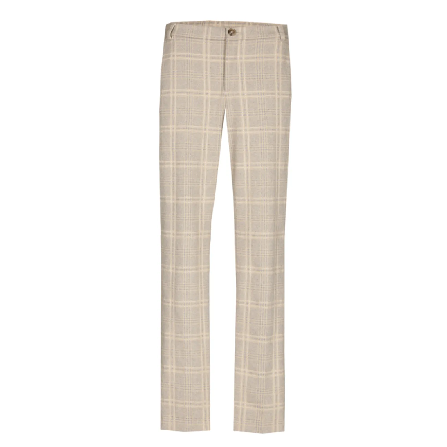 Geruite broek met smalle pijpen