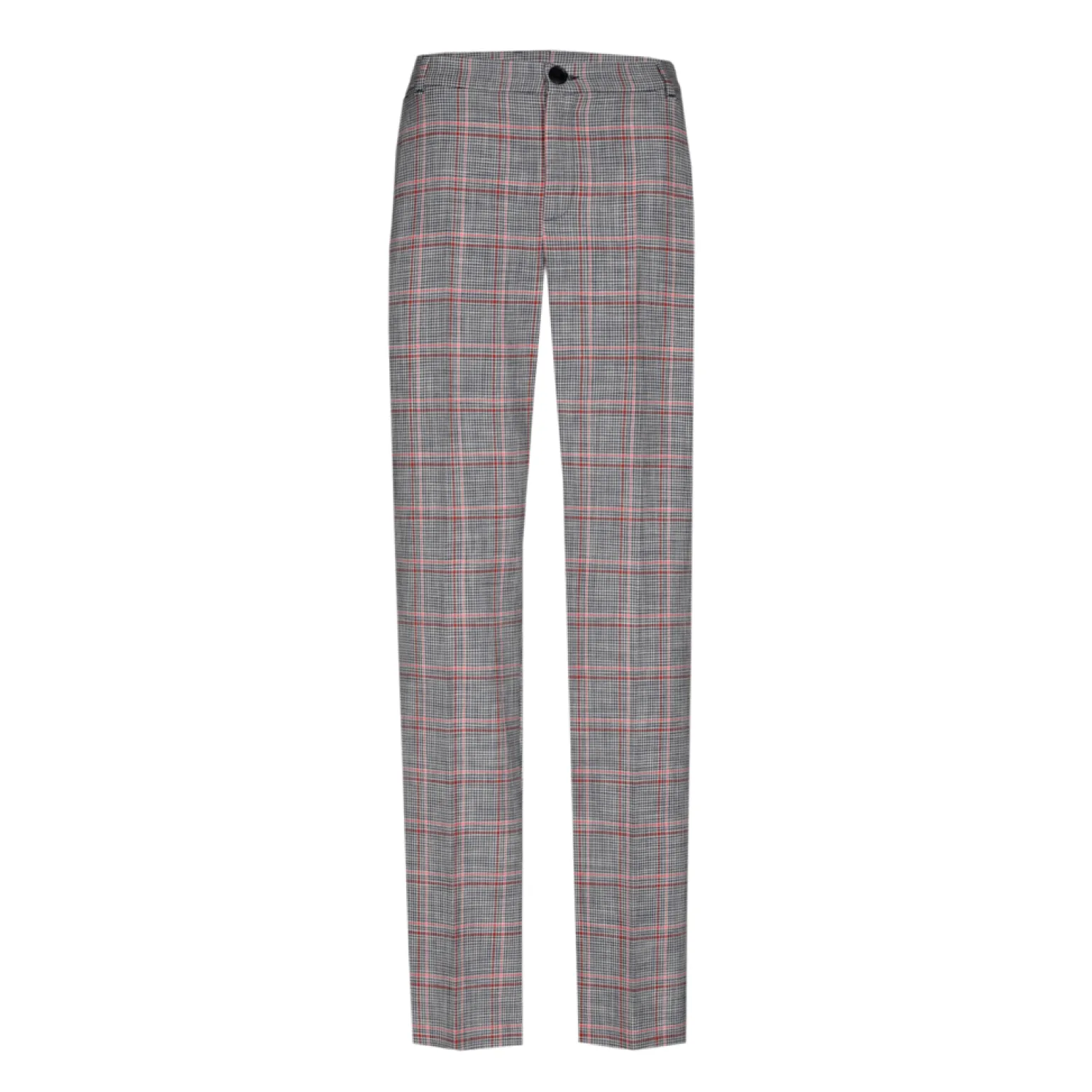 Geruite broek met smalle pijpen