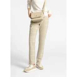 Geruite broek met smalle pijpen