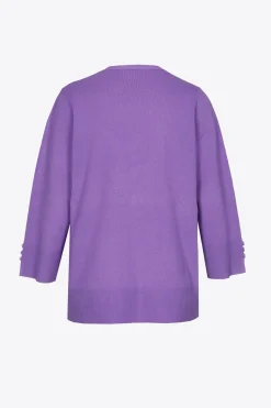 Gilet van fijne wolmix