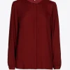Glanzende blouse