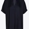 Glanzende blouse
