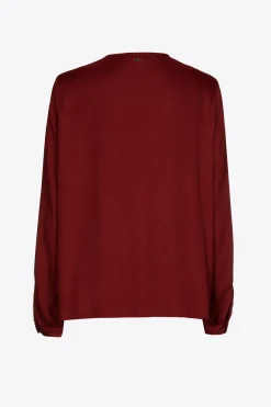 Glanzende blouse