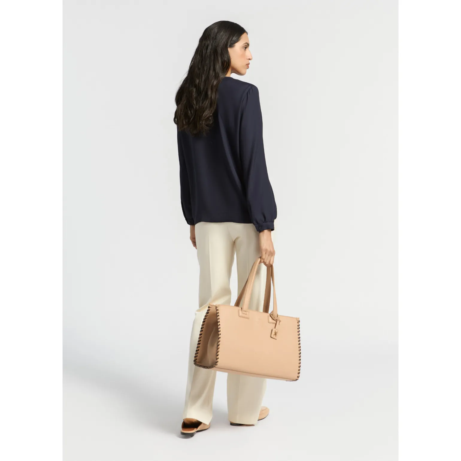 Glanzende blouse
