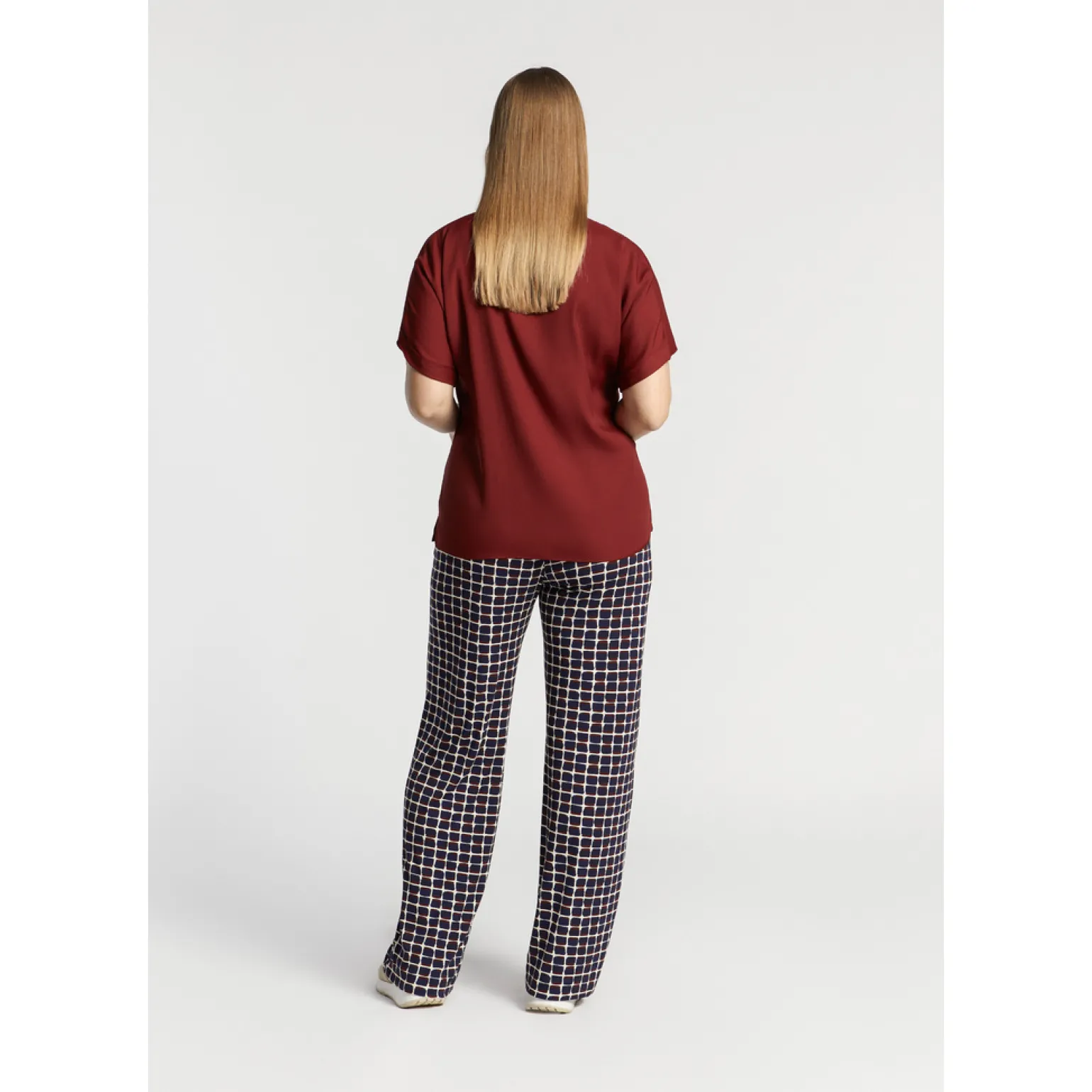 Glanzende blouse