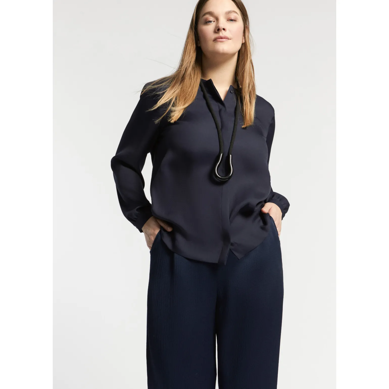 Glanzende blouse