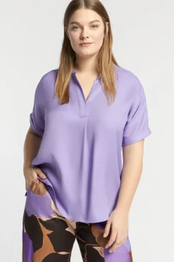 Glanzende blouse