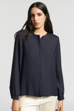 Glanzende blouse
