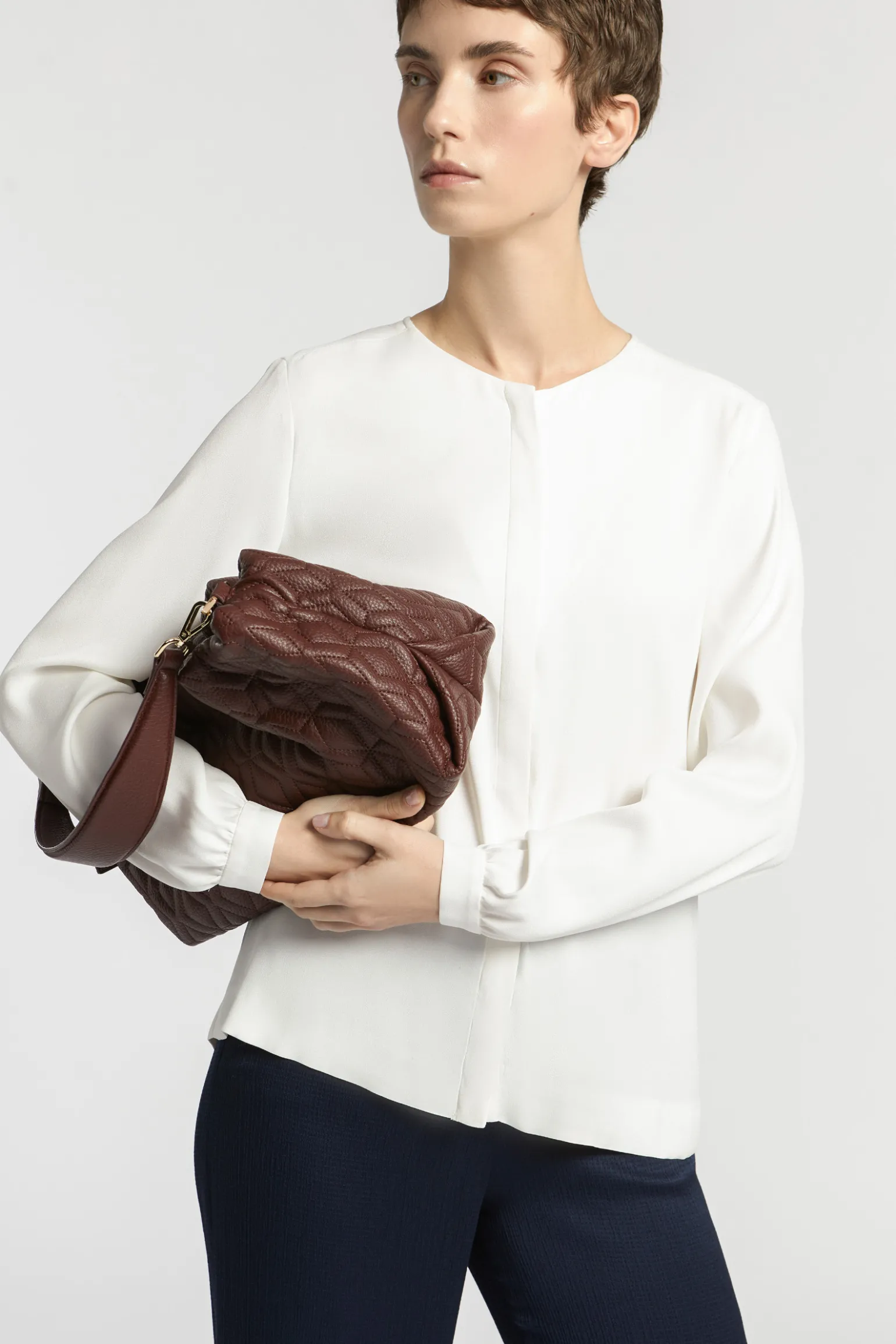 Glanzende blouse