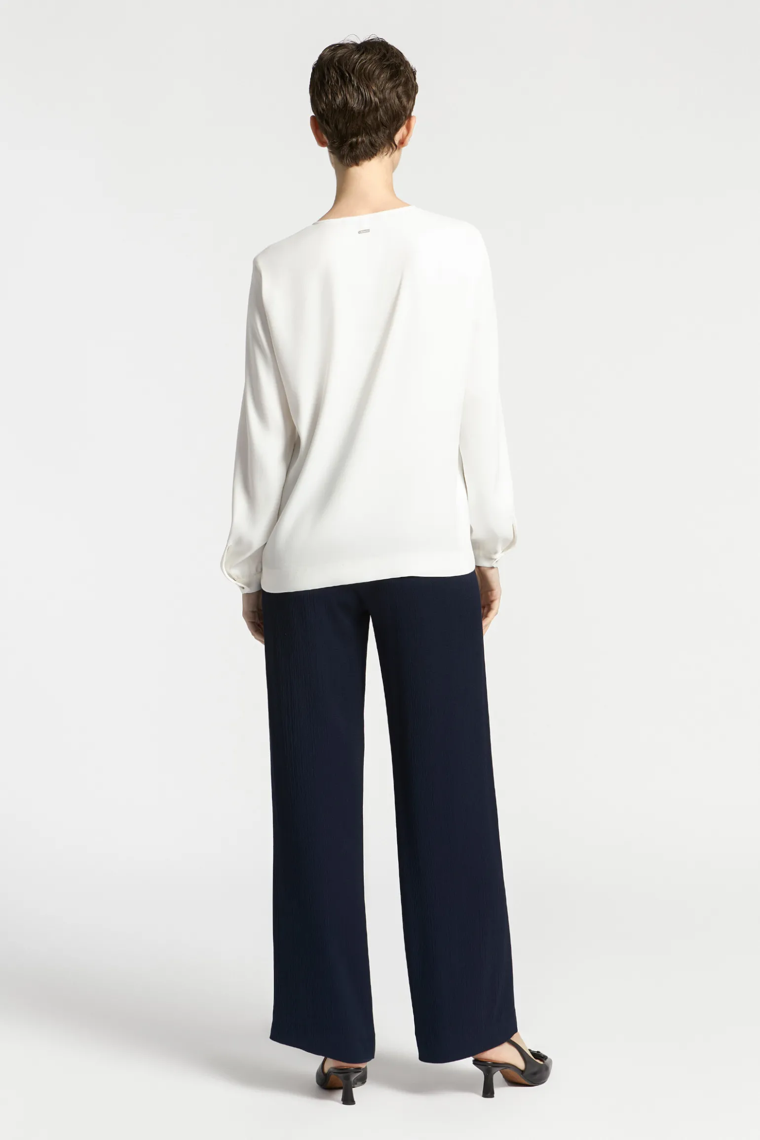 Glanzende blouse
