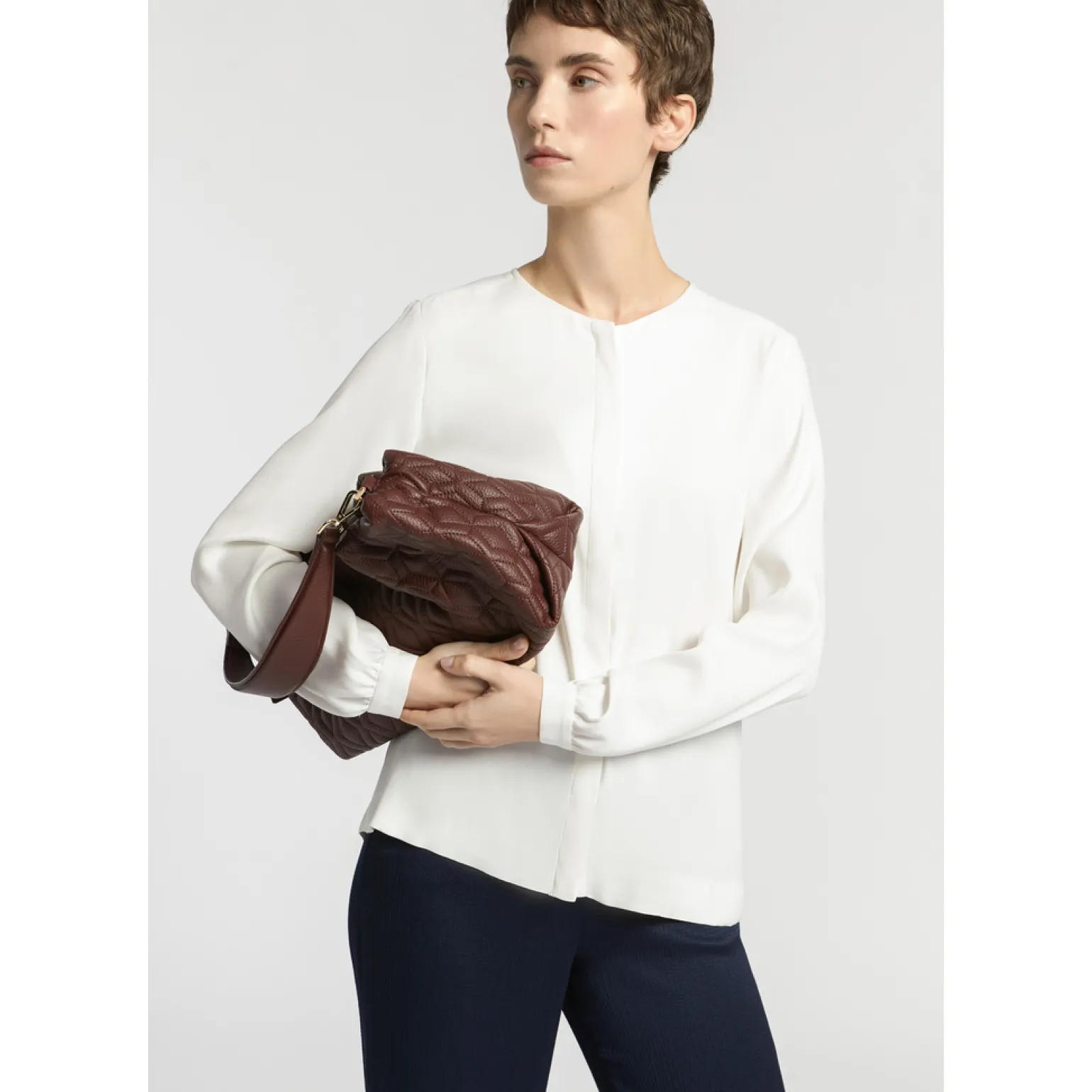 Glanzende blouse