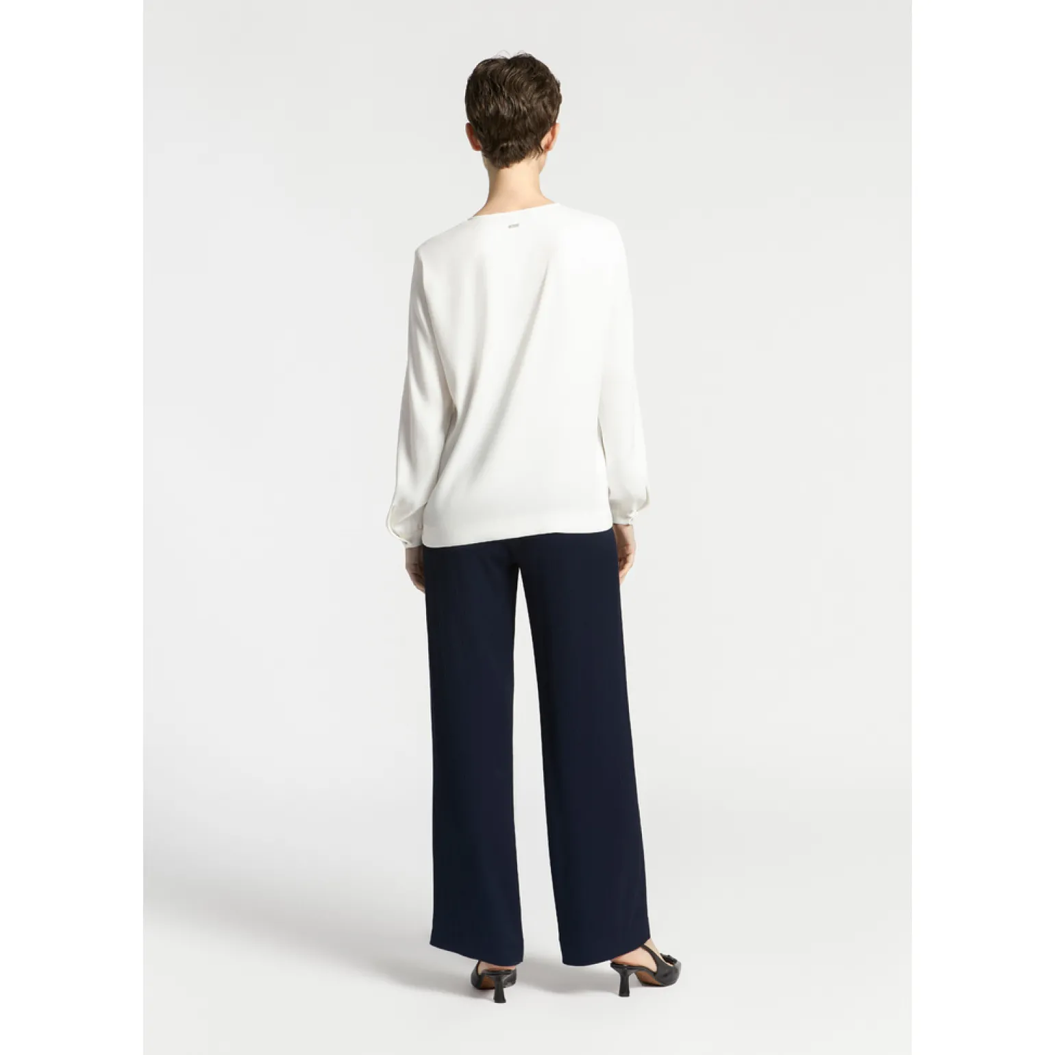 Glanzende blouse