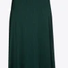 Halflange rok met elastiek