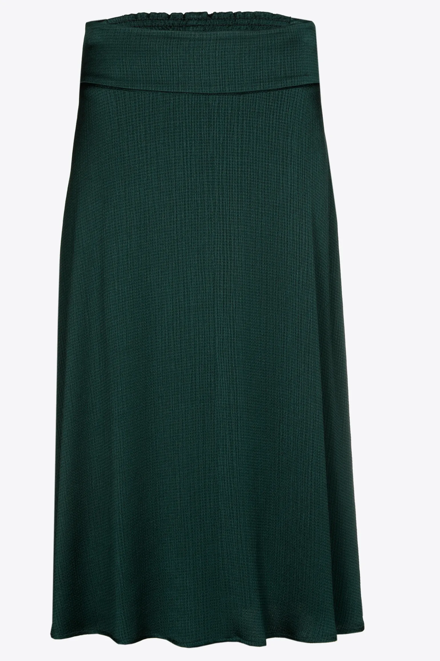 Halflange rok met elastiek