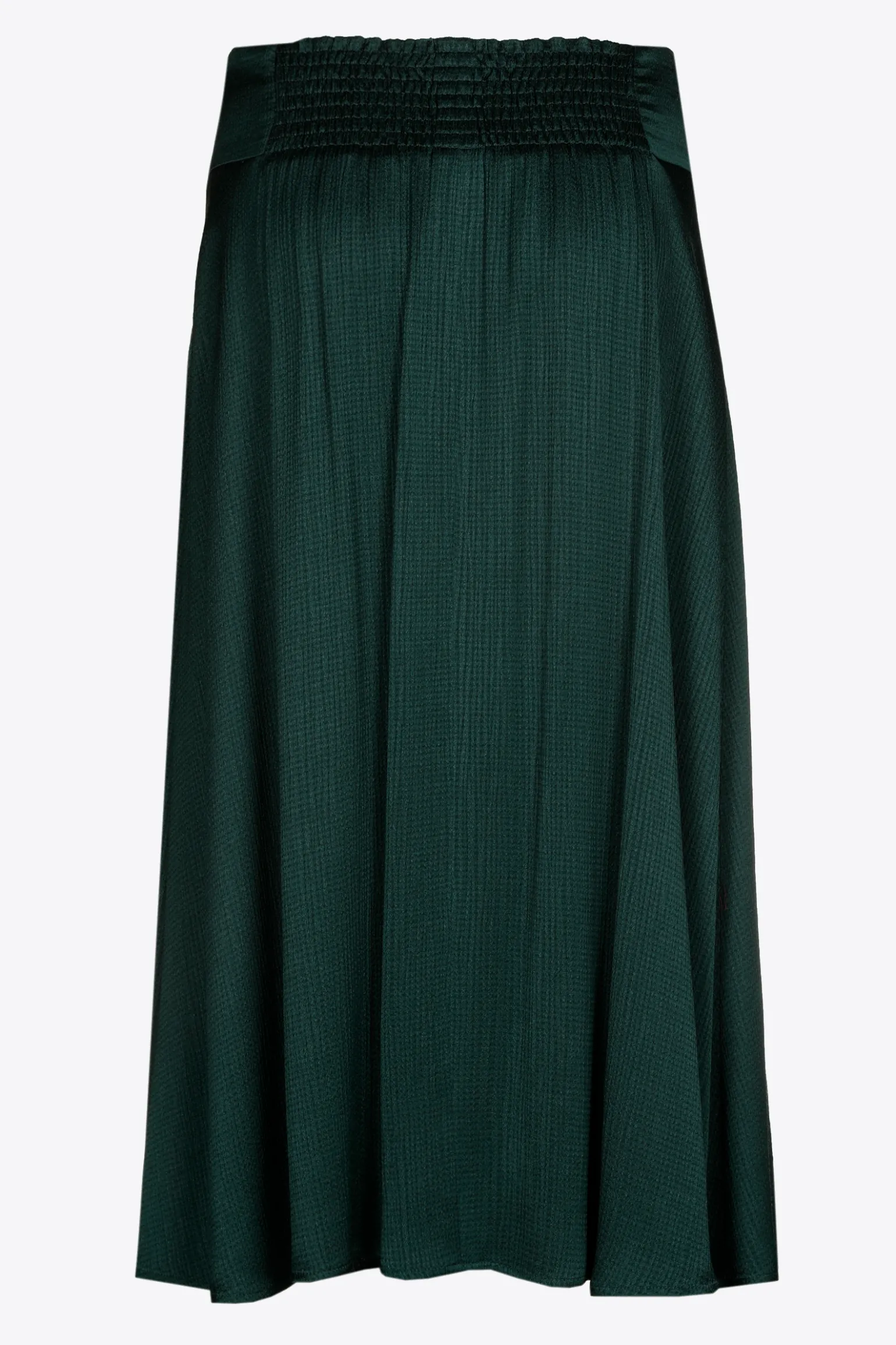 Halflange rok met elastiek