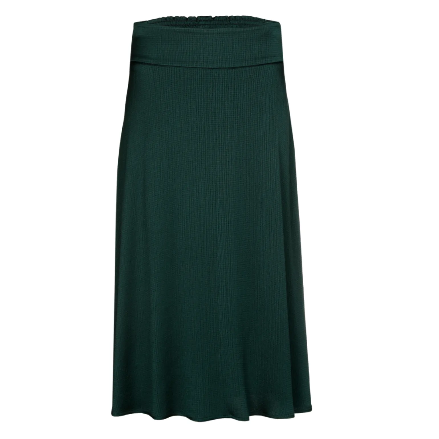 Halflange rok met elastiek