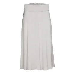 Halflange rok met elastiek