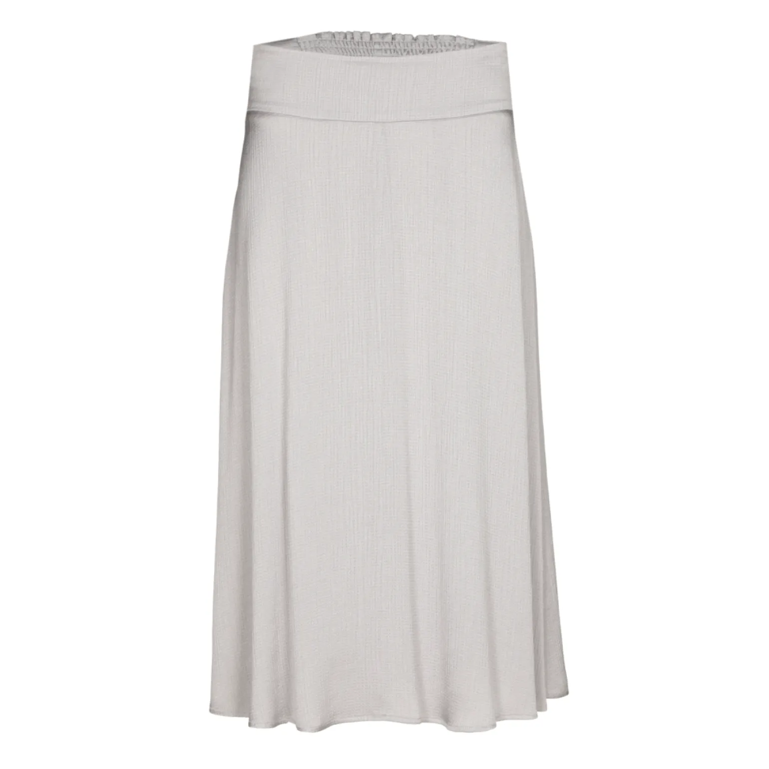 Halflange rok met elastiek